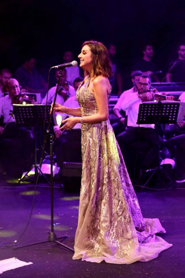 اطلالة أنغام