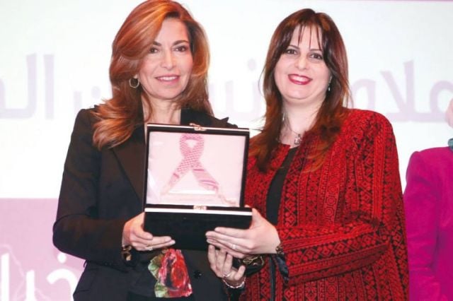 الأميرة غيداء تكرم نسرين الكرد