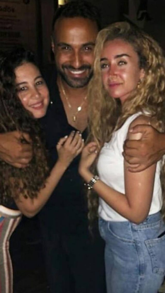 صورة مسربة لهنا وأحمد فهمي