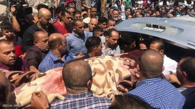 الصور الأولى من جنازة ياسر المصري وانهيار منذر رياحنة