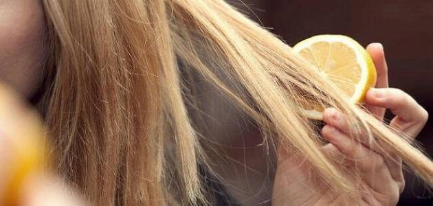 شعرك يعشق الليمون! إليك الأسباب...