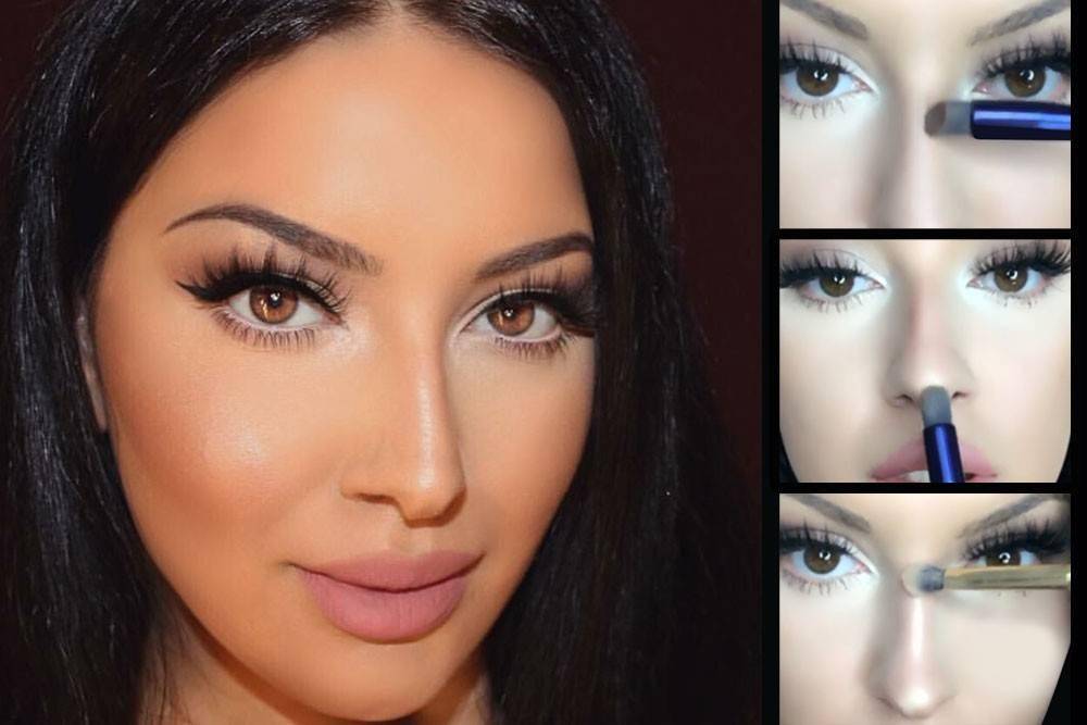 3 خطوات سهلة لتصغير الأنف بالمكياج