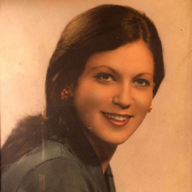 والدة سلاف فواخرجي ابتسام أديب