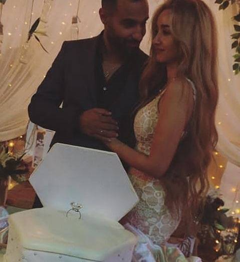 خطوبة هنا الزاهد وأحمد فهمي