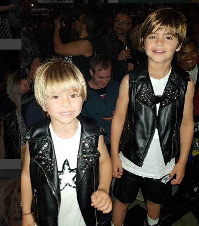 طفليّ شاكيرا وبيكيه