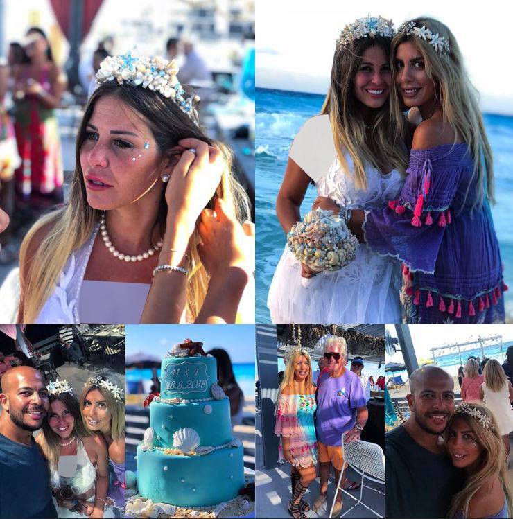 أربعة نجوم حضروا حفلة زفاف ابنة حسين فهمي .. من هم؟ وكيف أطلوا على الشاطئ؟