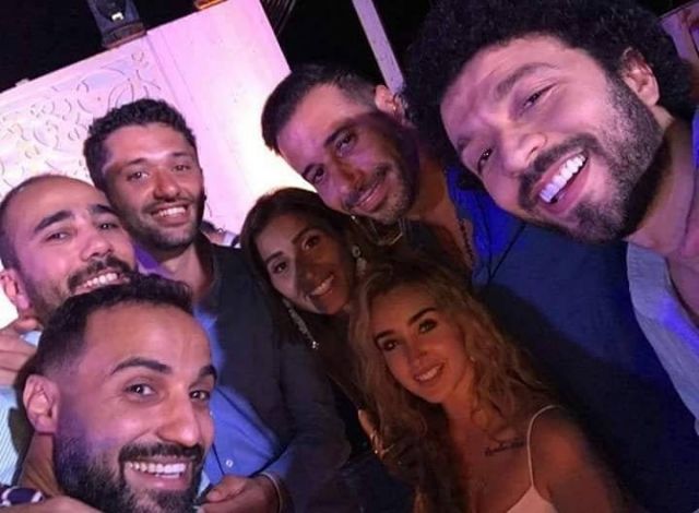 احمد خالد وهنا الزاهد ودينا الشربيني وكريم محمود واحمد السعدني واحمد فهمي