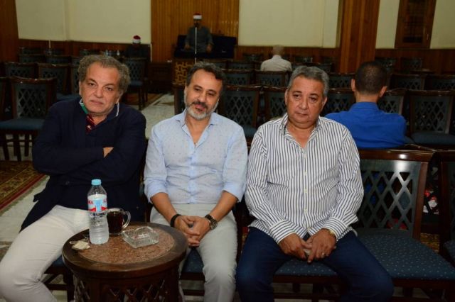 المخرج أحمد صقر وإيهاب فهمي