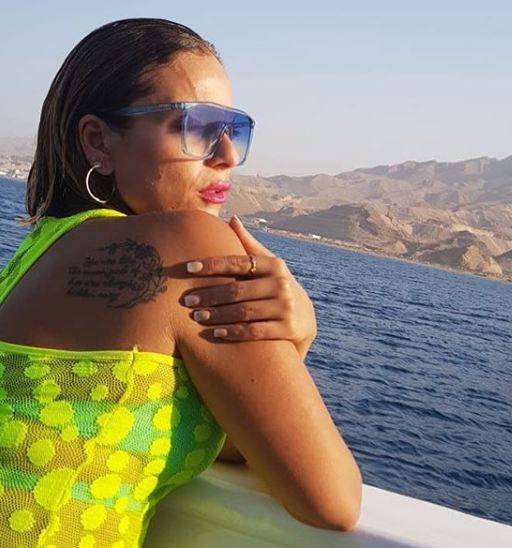 ريم البارودي تفاجئ الجميع بنحافتها وبصورها مع هذا النجم