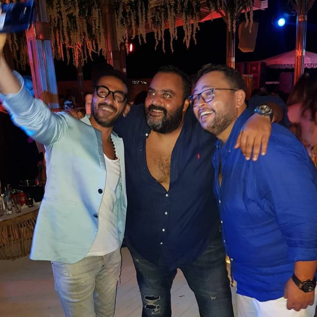 سيلفي احمد حلمي وشيكو واحمد رزق