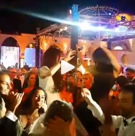 بالفيديو - شيرين عبد الوهاب تتحدى دينا بالرقص