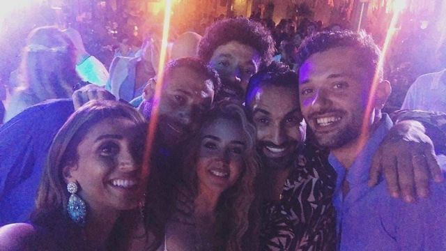 كريم محمود عبد العزيز واحمد فهمي وهنا الزاهد ودينا الشربيني