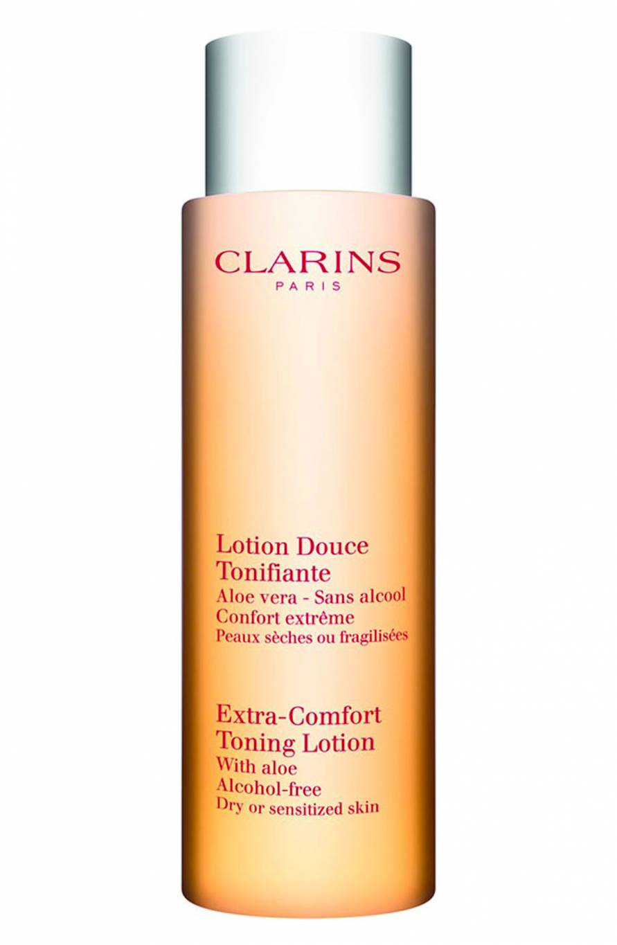 ملطف بالصبّار Clarins Extra-Comfort Toning Lotion with Aloe Alcohol-Free