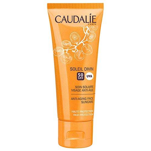 CAUDALIE Soleil Divin Anti-Aging Face Suncare High Protection SPF 50