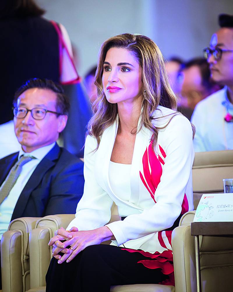 في زيارة قصيرة إلى الصين الملكة رانيا تبحث في تعزيز التعاون التعليمي