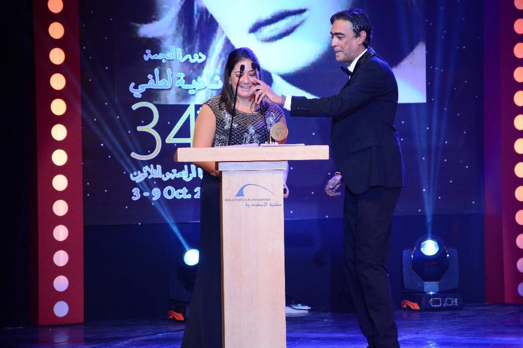 أول ظهور لحفيدة نادية لطفي.. هل تشبهها؟