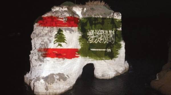 بالصور - هكذا احتفلت بيروت باليوم الوطني السعودي 88
