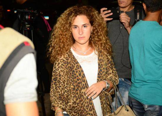 شيري عادل  في عزاء الفنان الكبير جميل راتب