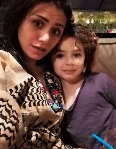 آخر فيديو لشقيقة أنغام الراحلة مع طفلها