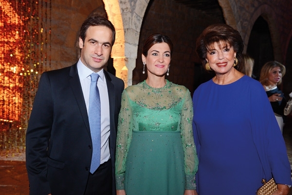 إلهام رافايل وماريال وميشال معوض