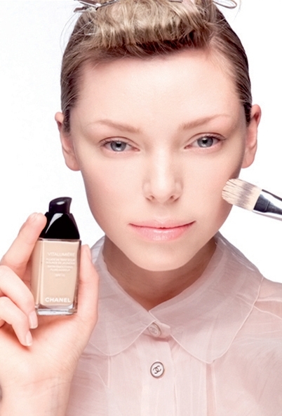 ماكياج العروس لشانيل