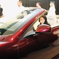 المرأة السعودية والسيارة...