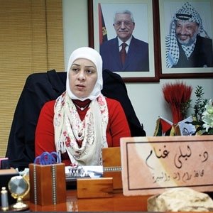 الدكتورة ليلى غنام محافظة رام الله والبيرة في فلسطين