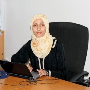 المهندسة عواطف الصغير... أنا مغرمة بالتحدي لنفسي وللآخرين