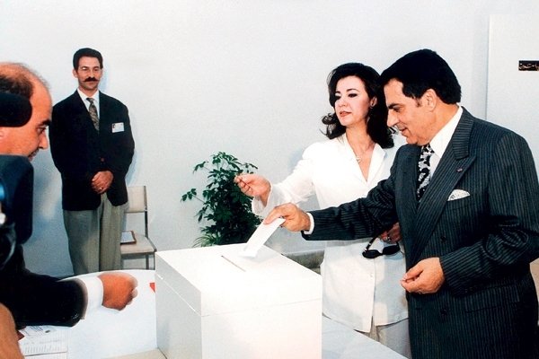 السيدة التونسية الأولى ليلى بن علي