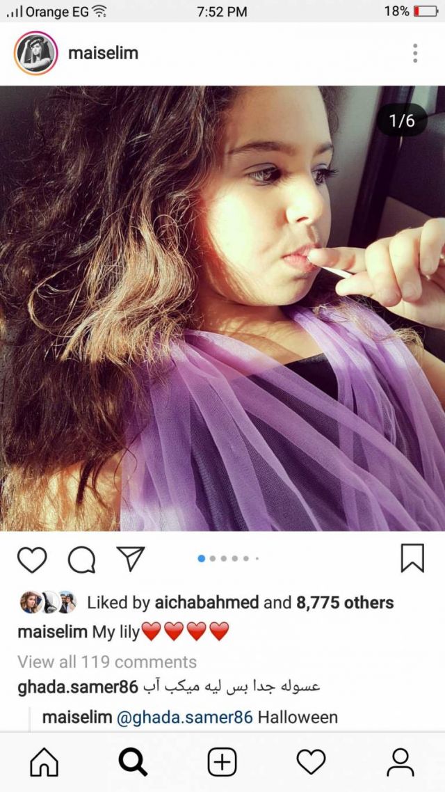 ابنة مي سليم