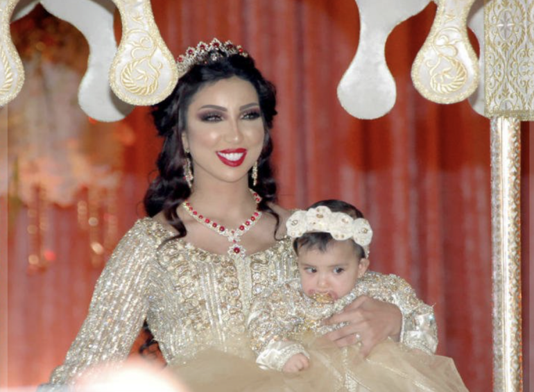 بالفيديو - إبنة دنيا بطمة ترتعب من صوتها.. وما حصل على الهواء هستيري