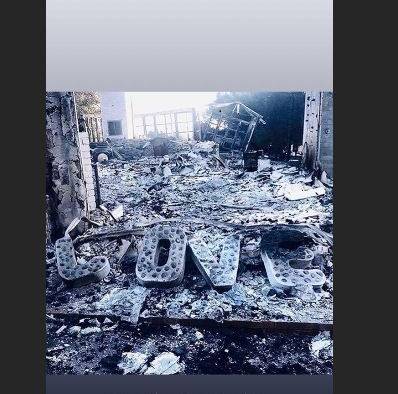 نجمة شهيرة تفقد منزلها الفخم خلال ساعات.. إليكم التفاصيل