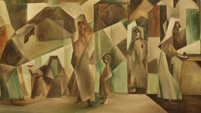 بيع لوحة فنان سعودي بمليون ريال بمزاد علني في لندن