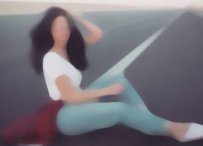 بالصورة - ماذا فعلت هذه النجمة لتثبت شجاعتها؟