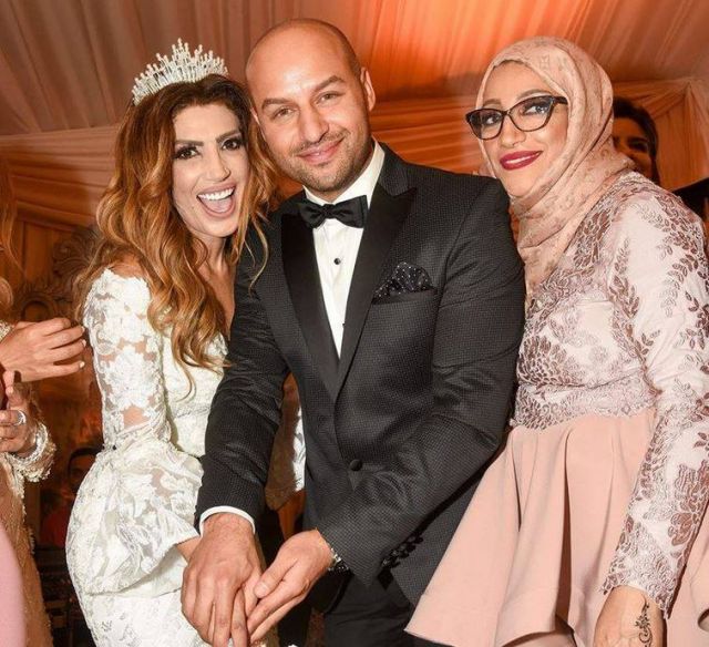 زواج إيمان الشريف