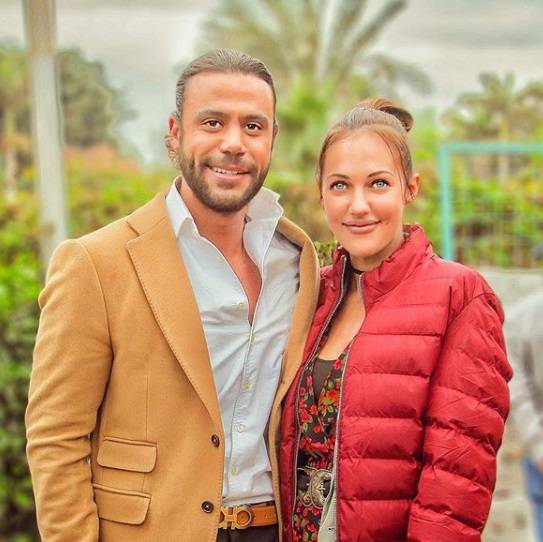 محمد إمام والممثلة التركية مريم أوزرلي