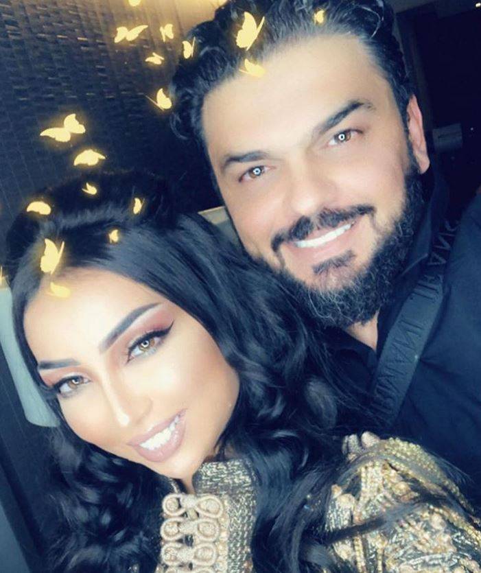 بالصورة – دنيا بطمة تشعل المواقع مجدداً برسالة رومنسية لزوجها