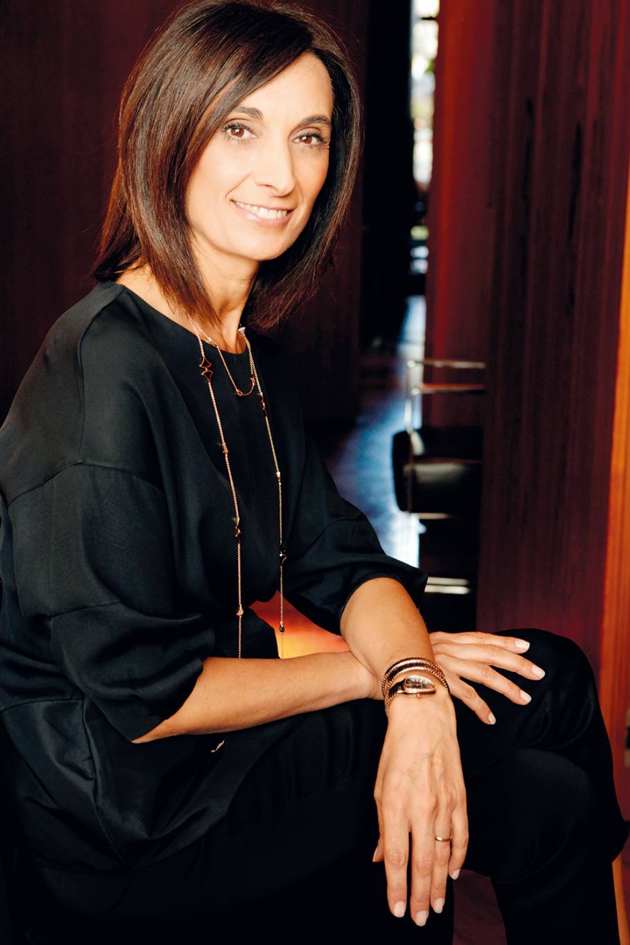 ميرييا لوبيز مونتويا نائبة الرئيس المسؤولة عن الأكسسوارات في BVLGARI
حقائبنا تفرض نفسها ولها شخصيّتها المنفردة تماماً كمجوهراتنا