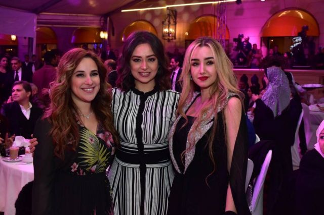 شيري عادل مع هبة مجدي وهنا الزاهد