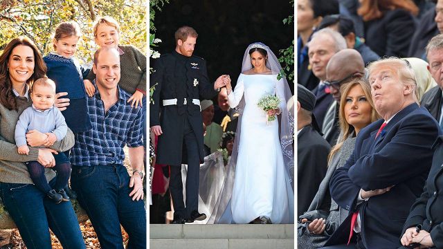 أفضل اللحظات التي عاشتها العائلات المالكة في 2018