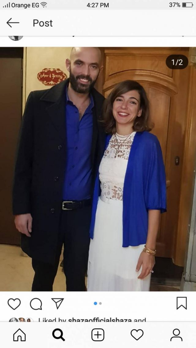 عمر حسن يوسف وزوجته