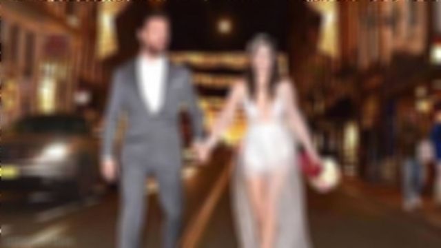 بالصور - نجمة شهيرة بفستان زفاف مكشوف جداً... وزوجها: 