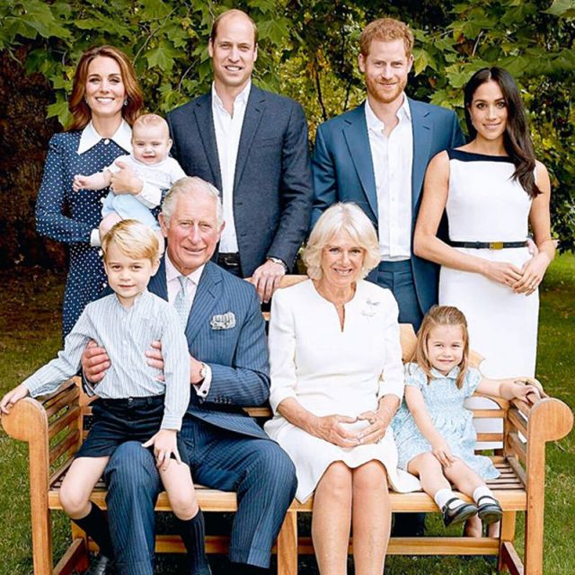 صورة عائلة الأمير تشارلز