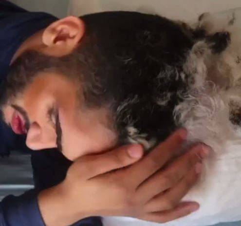 بالفيديو - توتر العلاقة بين نجم خليجي وزوجته بسبب مقلب 