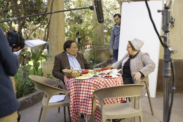 الصور الأولى لعادل إمام في مسلسله الرمضاني الجديد 