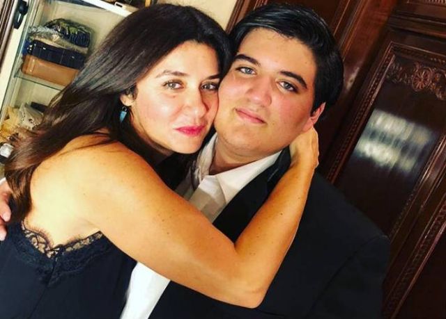 غادة ونجلها