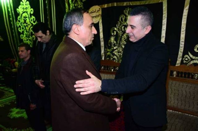 نقيب الصحافيين يقدم واجب العزاء في سعيد عبدالغني