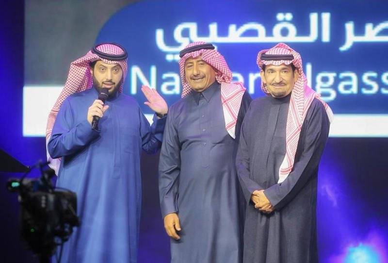 بالفيديو - الهيئة العامة للترفيه تجمع ناصر القصبي وعبد الله السدحان أخيراً
