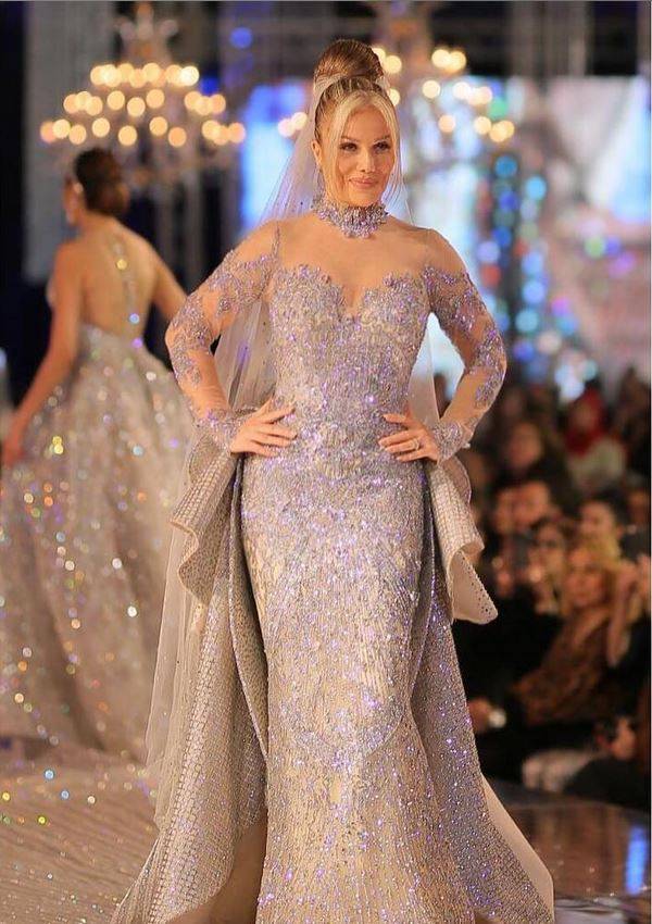 بالفيديو - هل تتذكرون فستان الـ10 مليون دولار الذي ارتدته نيكول سابا؟ إليكم ما حدث له