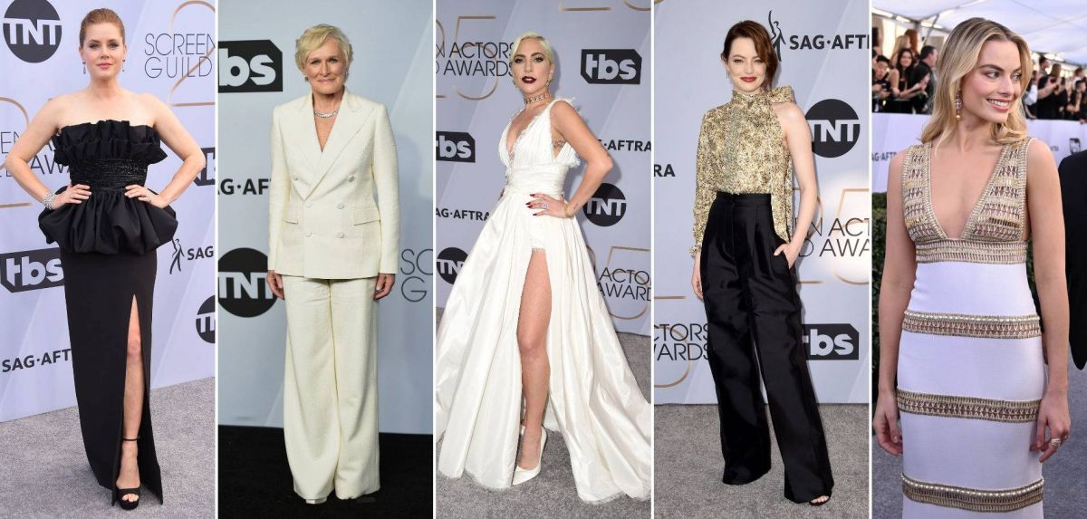 بالفيديو - إطلالات النجمات في الأيام الماضية: ظهر مكشوف وشقوق سفلية